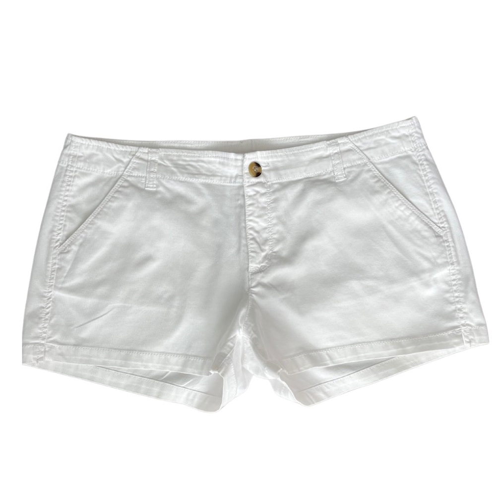 ARIZONA JEANS || SHORTS WITH 4 POCKETS ||  BRIGHT WHITE || SIZE 13